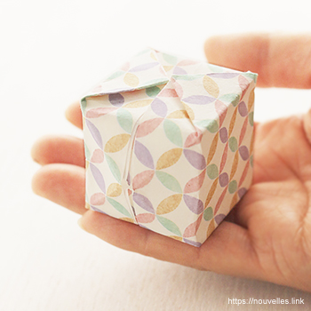 ダイソーの折り紙ブック⑥ おもちゃおりがみ 風船