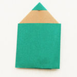 ダイソーの折り紙ブック⑥ おもちゃおりがみ 鉛筆