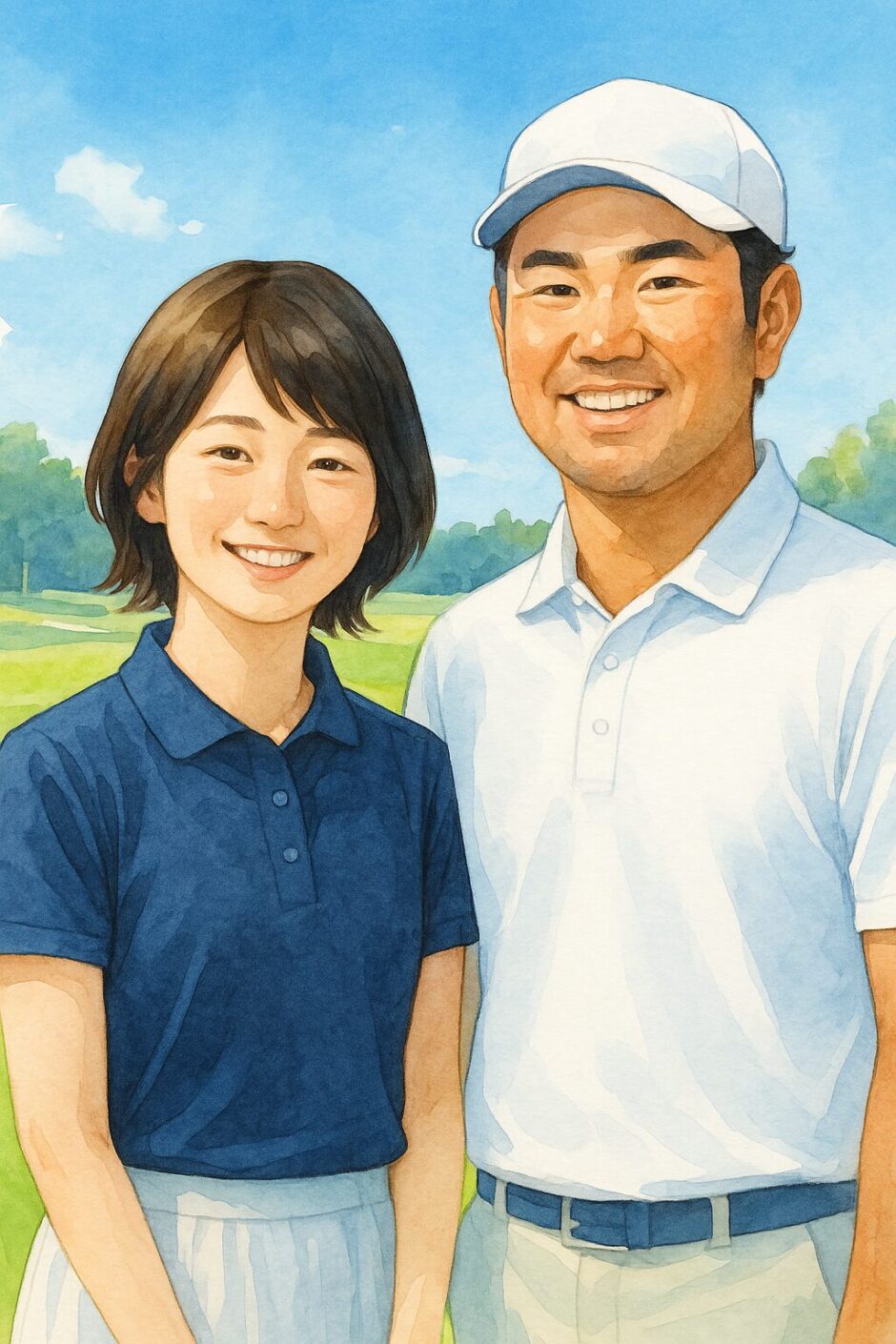 松山英樹の奥さんの顔【写真】榮倉奈々似で芦屋育ちのお嬢様の素顔！